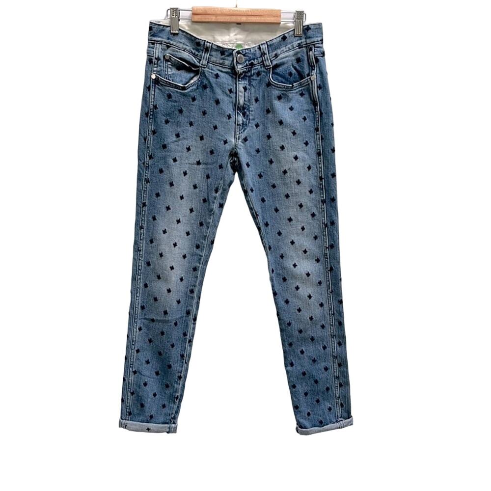 Stella McCartney embroidered jeans Size 24
